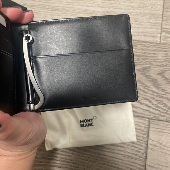 Montblanc Nightflight Wallet 4cc with Moneyclip - Picture 6 of 8